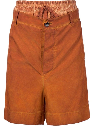 Vivienne Westwood Gold Label Builders Shorts - Orange In Yellow & Orange