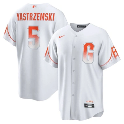 Nike Mike Yastrzemski White San Francisco Giants City Connect Replica Player Jersey