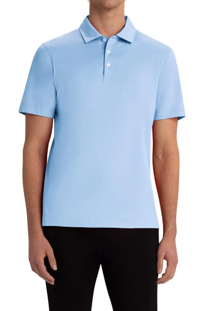 Bugatchi Ooohcotton® Tech Solid Polo In Sky