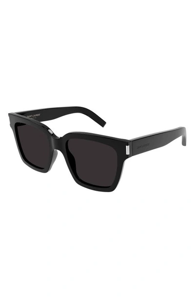 Saint Laurent 54mm Cat Eye Sunglasses In Black