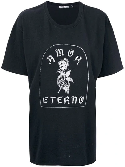 Adaptation Amor Eterno T-shirt - Black