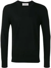 Pringle Of Scotland Round Neck Jumper In Black