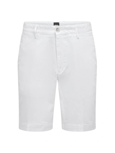 BOSS - Slim-fit shorts in stretch cotton