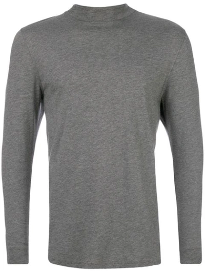 Natural Selection Beat Long Sleeve T-shirt In Grey