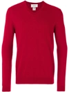 Pringle Of Scotland V-neck Jumper In Red