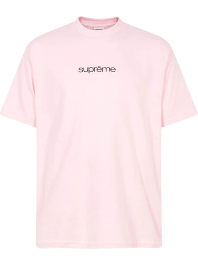 Fyrretræ legetøj etnisk Supreme Classic Logo Crew-neck T-shirt In Pink | ModeSens