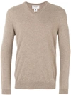 Pringle Of Scotland V-neck Jumper In Neutrals