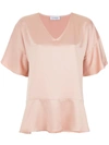 Olympiah Short Sleeves Blouse In Pink