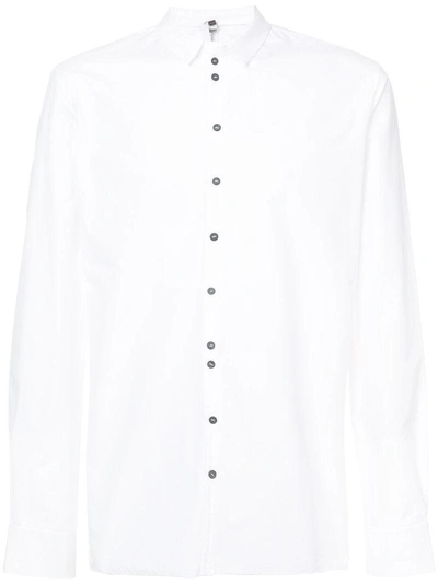 Label Under Construction Buttoned Shirt - White