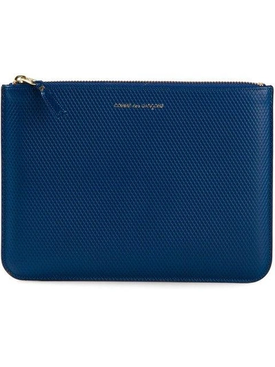 Comme Des Garçons 'luxury Group' Purse In Blue