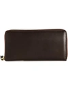 Comme Des Garçons 'classic Plain' Wallet In Brown