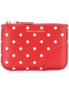 Comme Des Garçons Wallet Polka Dot Wallet - Red