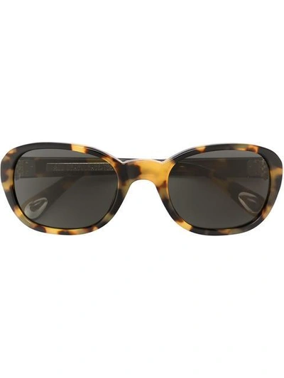 Linda Farrow Gallery Tortoiseshell Sunglasses