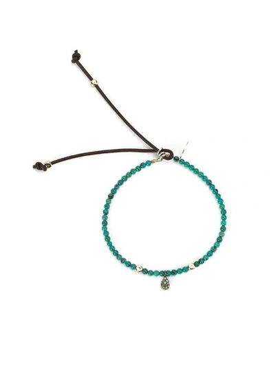 Catherine Michiels Beaded Bracelet In Green