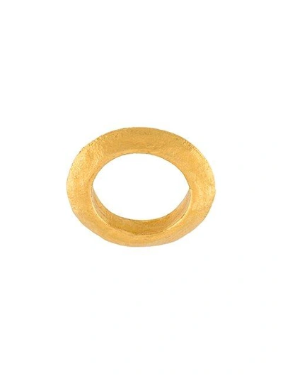 Mignot St Barth African Ring In Metallic
