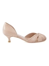 Sarah Chofakian Low-heel Pumps In Neutrals