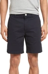 Bonobos Stretch Washed Chino 7-inch Shorts In Jet Blues