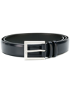 Orciani Textured Buckle Belt In Grey