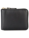 Comme Des Garçons Classic Zip-around Wallet In Black