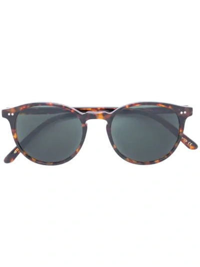 Josef Miller Monroe Sunglasses In Brown