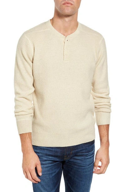 Schott Thermal Henley In Off White