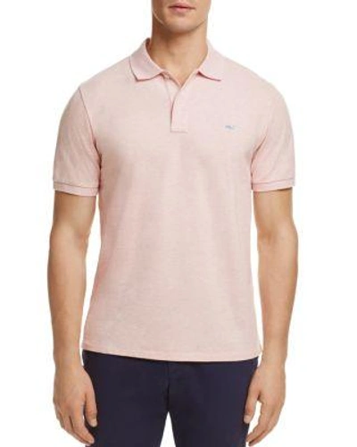 Vineyard Vines Pique Regular Fit Polo Shirt In Flamingo