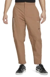 Nike Men's  Sportswear Style Essentials Utility Pants In Archaeo Brown/sail/ice Silver/archaeo Brown