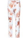 Andrea Marques Printed Straight-leg Trousers