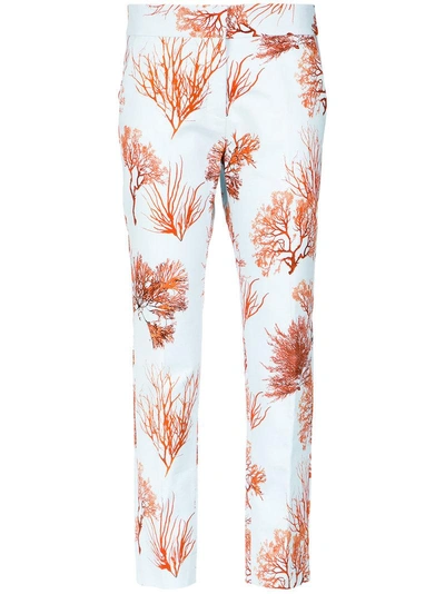 Andrea Marques Printed Straight-leg Trousers