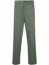 Odin Relaxed Fit Slouch Trousers In 019 Olive