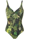Lygia & Nanny Adriana Printed Swimsuit In Green
