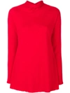 Lamberto Losani Roll-neck Sweater - Red