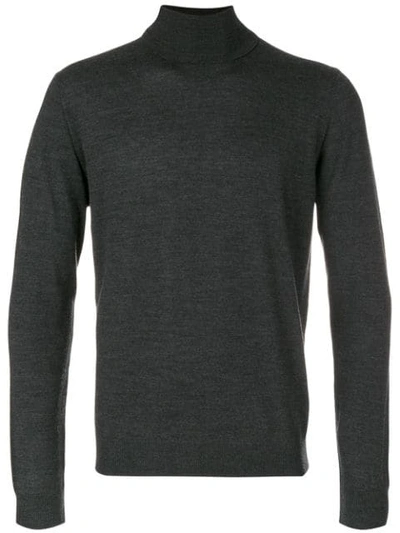 Fashion Clinic Timeless Roll-neck Jumper In Black