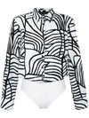 Andrea Marques Printed Shirt Body
