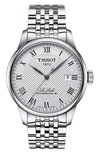 Tissot Le Locle Bracelet Watch, 39mm In Silver