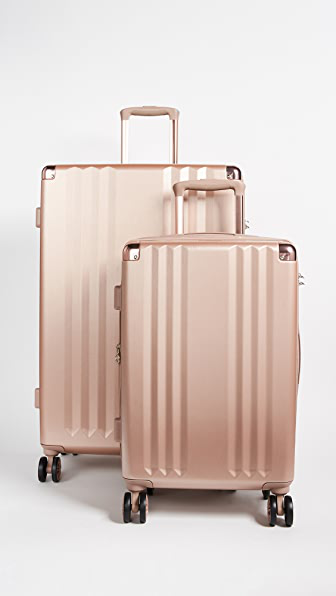 ambeur 2 piece spinner luggage set