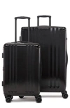 Calpak Ambeur 2-piece Spinner Luggage Set In Black
