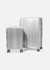 Calpak Ambeur 2-piece Spinner Luggage Set In Silver