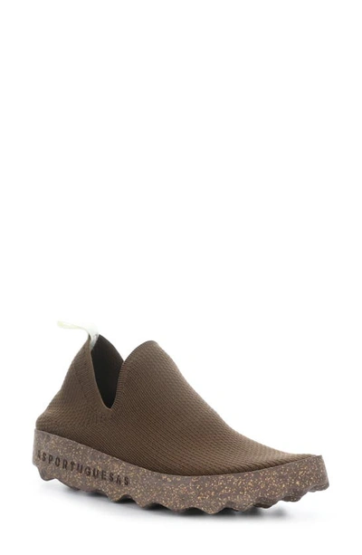 Asportuguesas By Fly London Care Sneaker In 030 Brown S Cafe