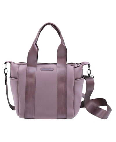 Mytagalongs Mytagaglongs Everleigh Mini Commuter Bag In Purple