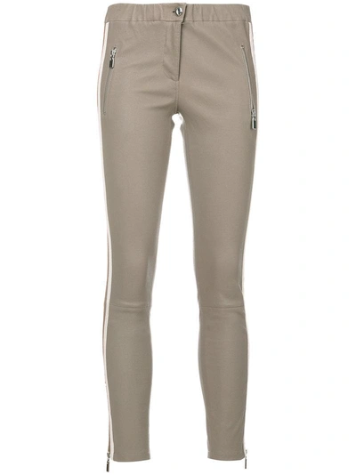 Arma Lacay Stretch Trousers In Brown