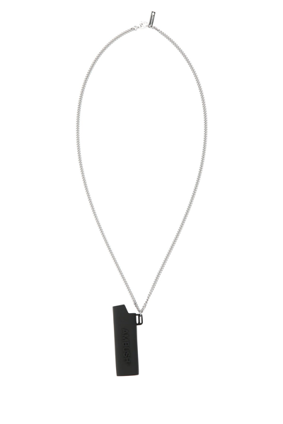 Ambush Logo Detailed Lighter Case Pendant Necklace In Black
