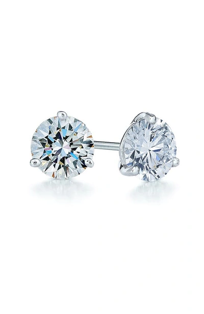 Kwiat Diamond & Platinum Stud Earrings