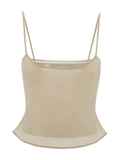 Jacquemus Le Haut Tangelo In Beige