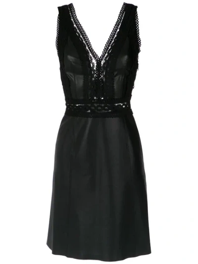 Nk V-neck Dress In Black