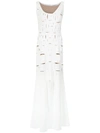 Gloria Coelho Abendkleid Mit Cut-outs - Weiss In White