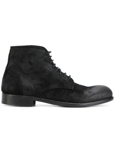 Le Qarant Leqarant Lace-up Ankle Boots - Black