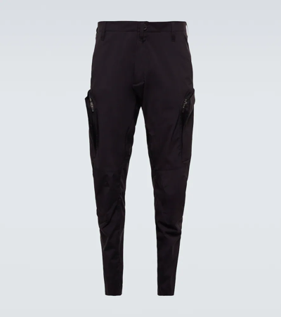 Acronym Encapsulated Nylon Articulated Cargo Pants In Black