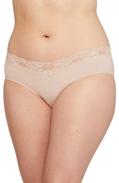 Montelle Intimates Hipster Briefs In Champagne