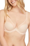 Montelle Intimates Mystique Underwire Plunge Bra In Champagne